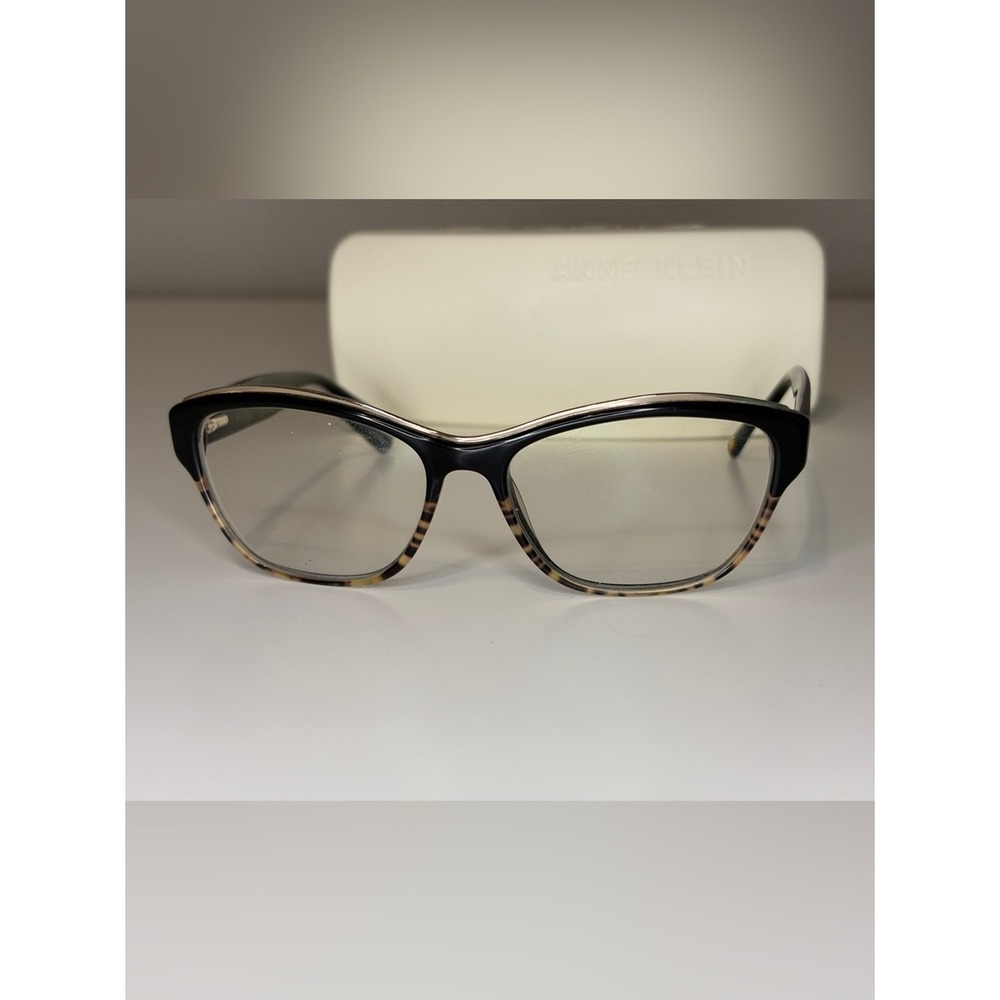 Anne Klein Cat-Eye Frames, black and tortoiseshell - Picture 2 of 7